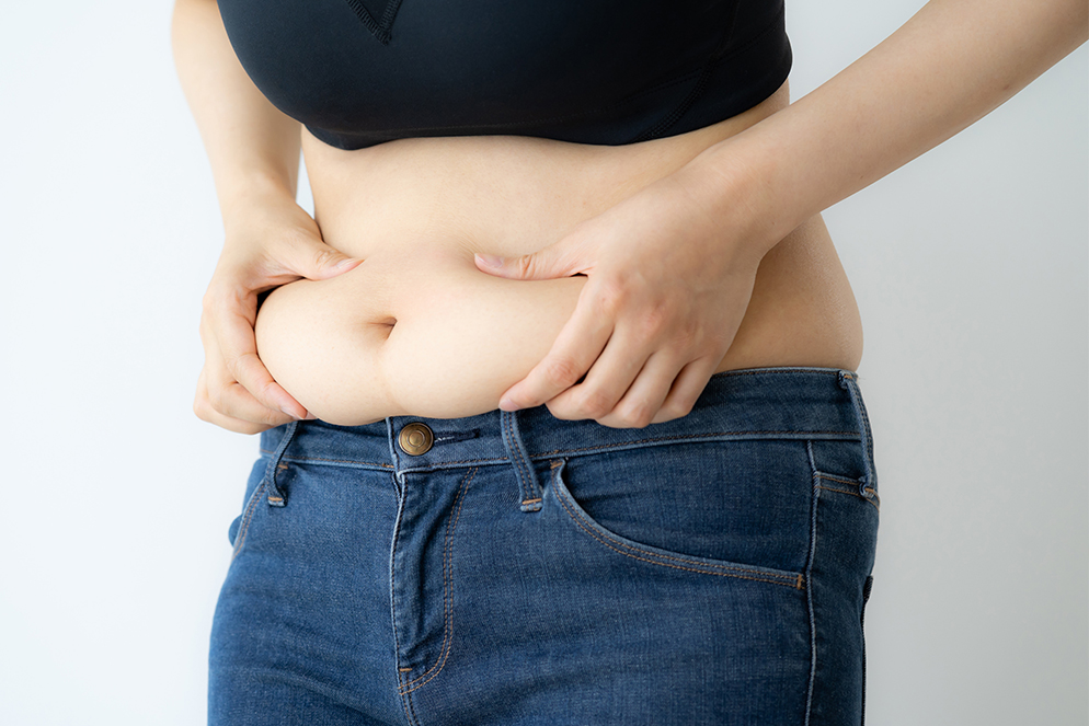 産後で体型が戻らない